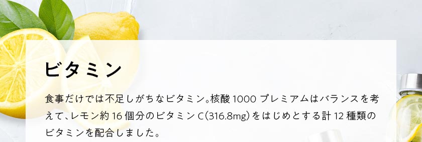 核酸 1000　プレミアム